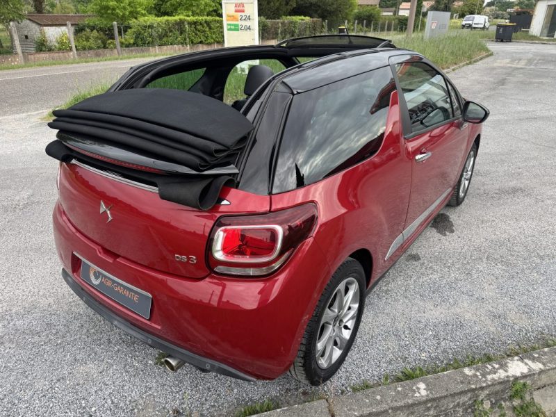 DS DS3 CABRIOLET 1.2 110CH SO CHIC 