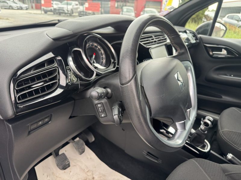 DS DS3 CABRIOLET 1.2 110CH SO CHIC 
