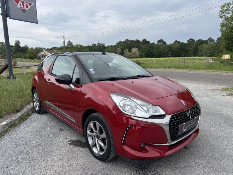 DS DS3 CABRIOLET 1.2 110CH SO CHIC 