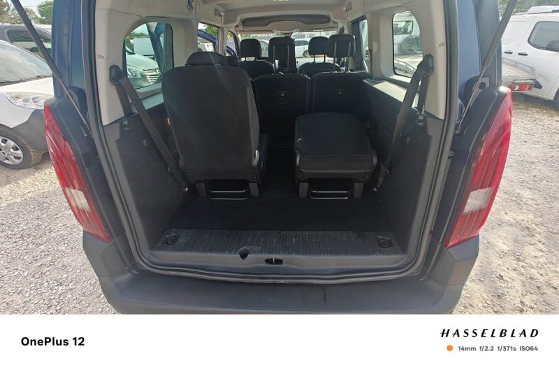 PEUGEOT RIFTER 1.5 BLUEHDI 1499CM3 130CV BOITE AUTO 7PLACES 1.5 BLUEHDI 130 1499CM3 130CV  2019