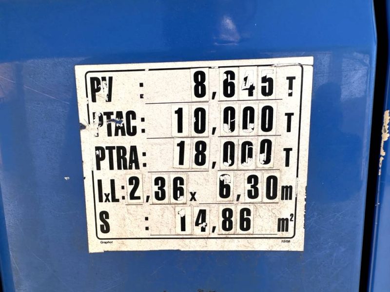 IVECO ML100E18K PORTEUR EUROCARGO 100E18 NACELLE 14 METRES 4X2 2010