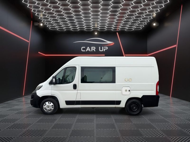 PEUGEOT BOXER 2.0 BlueHDI 110 cv L2H2 Cabine Approfondie Pro / 7 places / Attelage