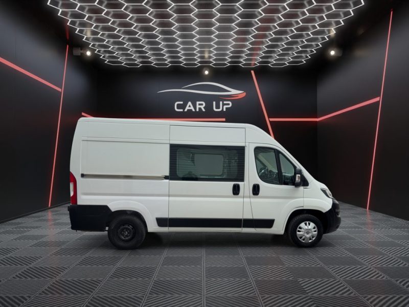 PEUGEOT BOXER 2.0 BlueHDI 110 cv L2H2 Cabine Approfondie Pro / 7 places / Attelage