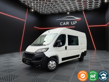 PEUGEOT BOXER 2.0 BlueHDI 110 cv L2H2 Cabine Approfondie Pro / 7 places / Attelage