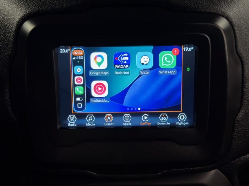 JEEP RENEGADE PHASE 2 T3 1.0 GSE 120 QUICKSILVER WINTER EDITION 2WD S&S TOIT OUVRANT - Garantie 1 an