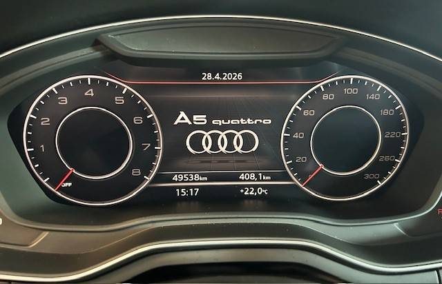 AUDI A5 2.0 TFSI 252CH DESIGN LUXE S TRONIC 7 2018