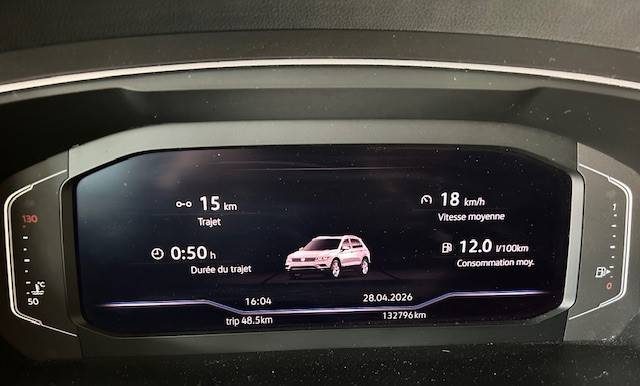 VOLKSWAGEN TIGUAN II 2.0 TDI 150CH MATCH DSG7 EURO6D-T 2020