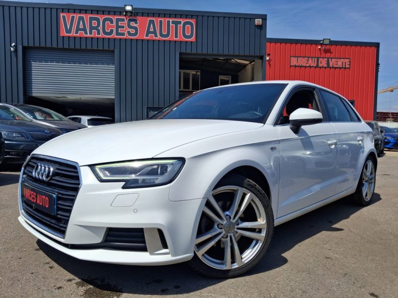AUDI A3 1.5 TFSI 150 CV S-LINE BVM6 SUIVIE D'ENTRETIEN DISPONIBLE