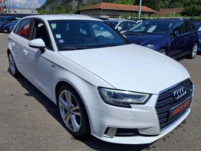 AUDI A3 1.5 TFSI 150 CV S-LINE BVM6 SUIVIE D'ENTRETIEN DISPONIBLE