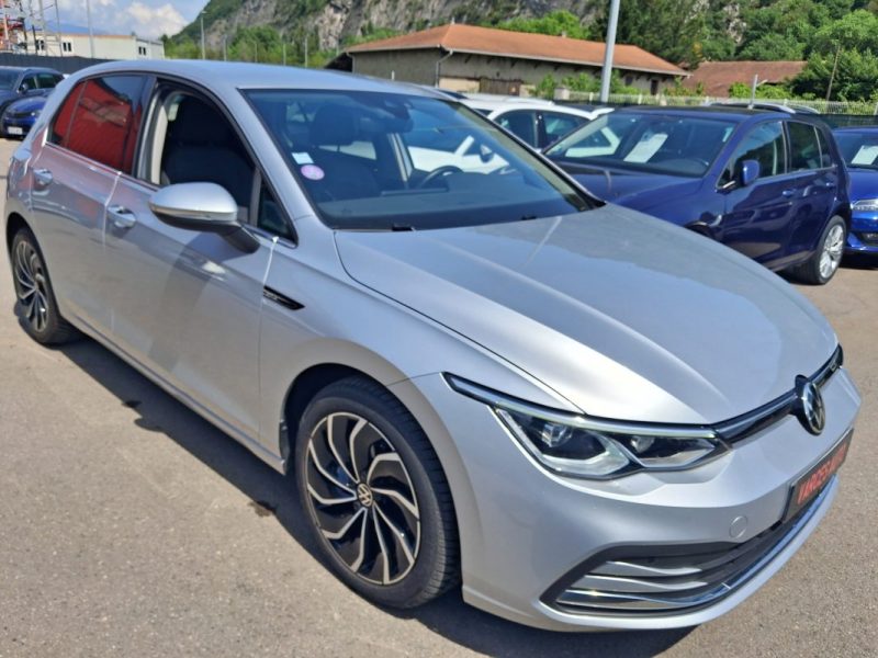 VOLKSWAGEN GOLF VIII 1.5 ETSI 150 CV STYLE BVA SIEGE ÉLECTRIQUE À MÉMOIRE CXAR PLAY CAMÉRA 