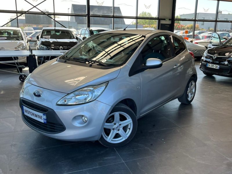 🚗 FORD KA 1.2 69ch ⚙️ TITANIUM ❄️ Climatisation 📡 Radar de recul 📱 Bluetooth