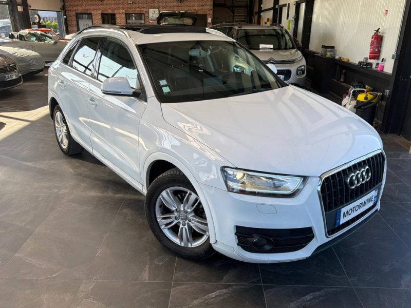 Audi Q3 2.0 TDI 177CH BVA  QUATTRO  🌤️ Toit panoramique | 🛋️ Cuir | 🗺️ GPS | Vendu en état  