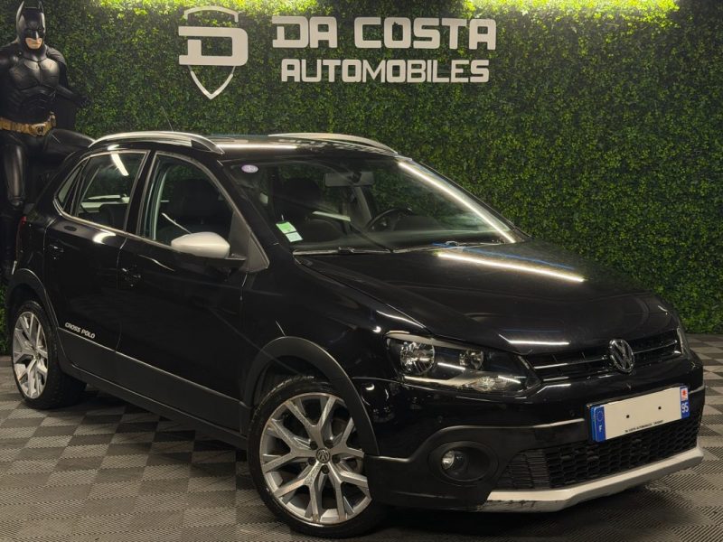 VOLKSWAGEN POLO CROSS 5 V PHASE 2 1.2 TSI 90 Cv DSG7 ECRAN GPS 5 PORTES / 34 200 Kms - GARANTIE 1 AN