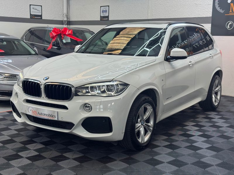 BMW X5 XDRIVE 30DA 3.0 D 258ch M SPORT FULL GARANTIE 12 MOIS HIST.COMPLET ORIGINE FRANCE
