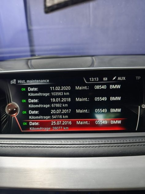 BMW X6 XDRIVE 30D 258 CV PACK M ENTRETIEN A JOUR BOITE AUTOMATIQUE  