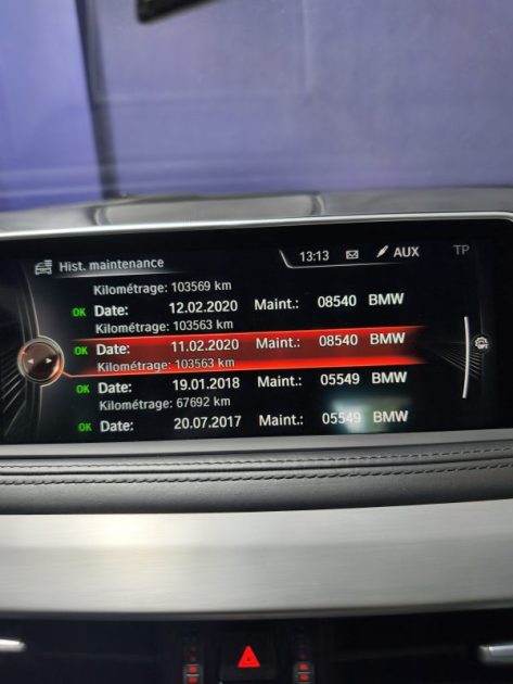 BMW X6 XDRIVE 30D 258 CV PACK M ENTRETIEN A JOUR BOITE AUTOMATIQUE  