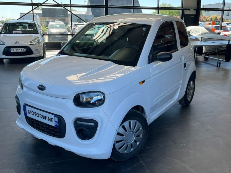🚗 MICROCAR M.GO INITIAL 0.5l 8 Ch ⚙️ 🪑 Intérieur cuir ❄️ Climatisation 📻 Radio 🛡️ Garantie