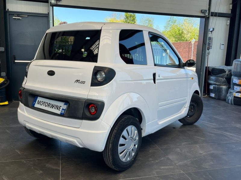 🚗 MICROCAR M.GO INITIAL 0.5l 8 Ch ⚙️ 🪑 Intérieur cuir ❄️ Climatisation 📻 Radio 🛡️ Garantie