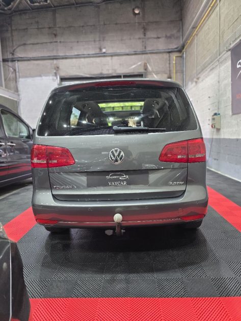 VOLKSWAGEN TOURAN 2.0 TDI 140 CARAT, TOIT OUVRANT, BVA DSG6, Attelage, ENTRETENUE EN CONCESSION
