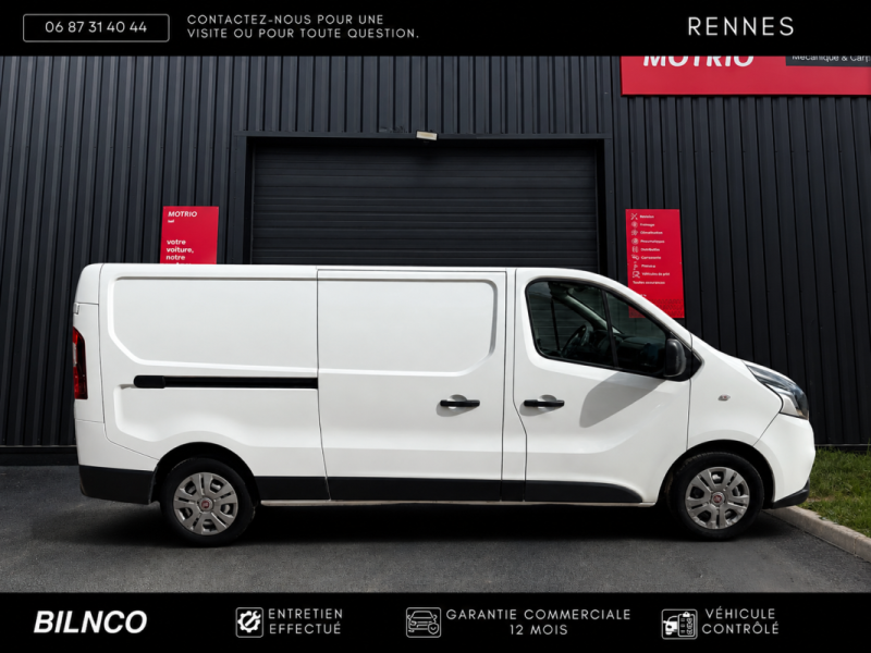  Fiat Talento 2.0 120ch LONG /  L2H1 / 1ère main / TVA récupérable / Attelage / Apple CarPlay