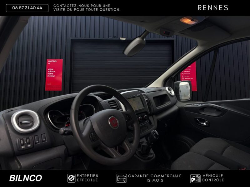  Fiat Talento 2.0 120ch LONG /  L2H1 / 1ère main / TVA récupérable / Attelage / Apple CarPlay