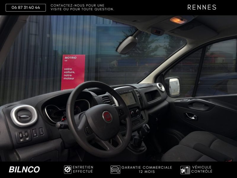  Fiat Talento 2.0 120ch Pro Lounge L1H1 / 1ère main / TVA récupérable / Attelage / Apple CarPlay
