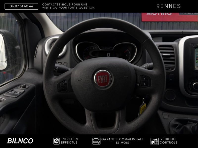  Fiat Talento 2.0 120ch Pro Lounge L1H1 / 1ère main / TVA récupérable / Attelage / Apple CarPlay