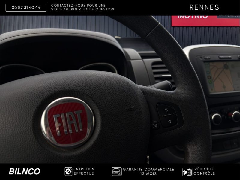  Fiat Talento 2.0 120ch Pro Lounge L1H1 / 1ère main / TVA récupérable / Attelage / Apple CarPlay