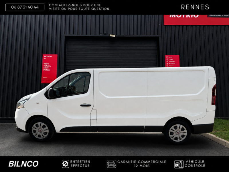  Fiat Talento 2.0 120ch LONG /  L2H1 / 1ère main / TVA récupérable / Attelage / Apple CarPlay