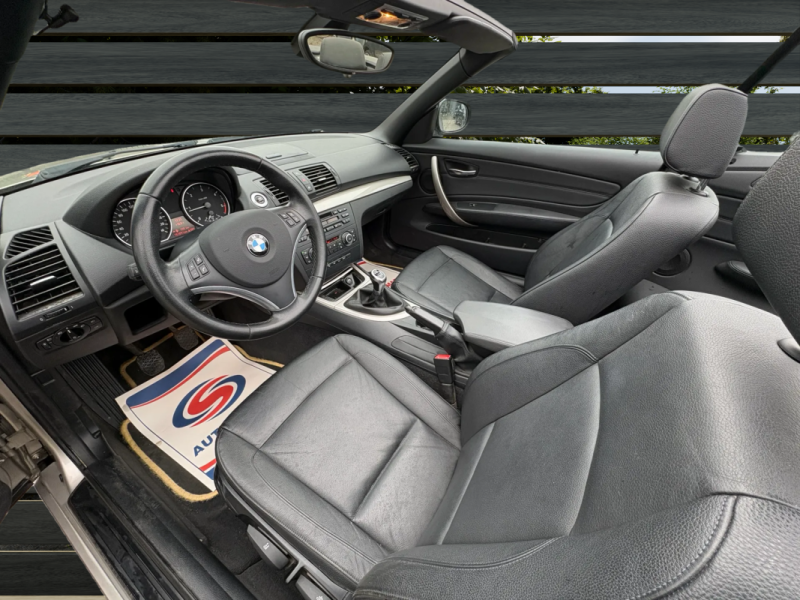 BMW 118 D PACK LUXE FULL OPTIONS CLIM/CUIR/REGULATEUR DE VITESSE 1er MAIN 