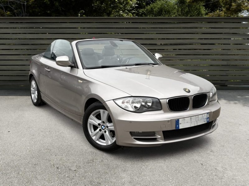 BMW 118 D PACK LUXE FULL OPTIONS CLIM/CUIR/REGULATEUR DE VITESSE 1er MAIN 