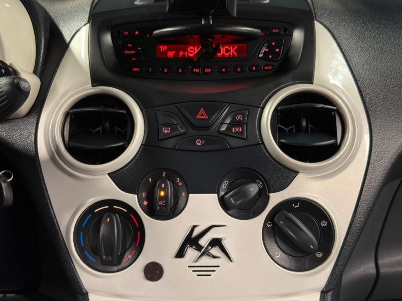 FORD KA II WHITE EDITION 1.2 69 Cv CLIMATISATION / BLUETOOTH CRIT AIR 1 - GARANTIE 1 AN
