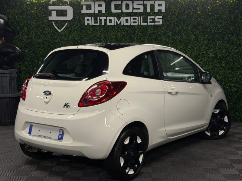 FORD KA II WHITE EDITION 1.2 69 Cv CLIMATISATION / BLUETOOTH CRIT AIR 1 - GARANTIE 1 AN