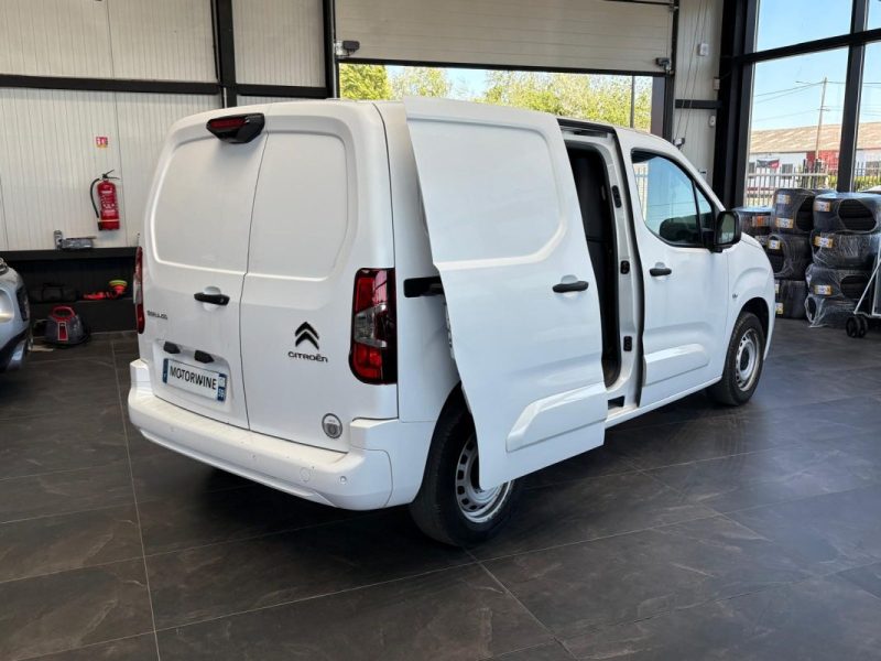 🔹 CITROEN BERLINGO III 1.5 BLUEHDI 102 CH ⭐TVA Récupérable📸 Caméra de recul 360°📱 Apple CarPlay
