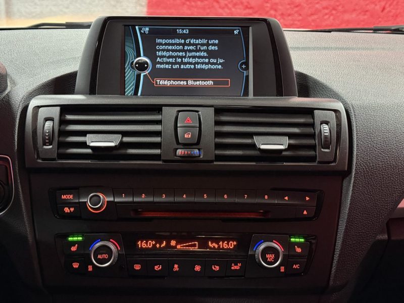 🟢 Bmw série 1 116 i 136 cv Garantie Automatique Sport Bluetooth Sièges Chauffants