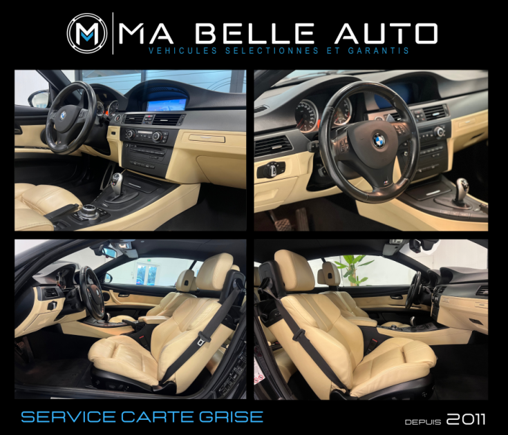 BMW M3 cabriolet V8 420 DKG7 / carnet BMW complet / parfait état / 452 euros mensuel 