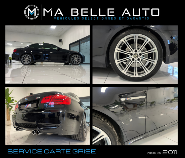 BMW M3 cabriolet V8 420 DKG7 / carnet BMW complet / parfait état / 452 euros mensuel 