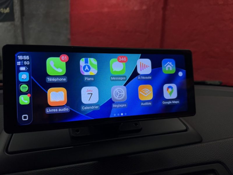 🟢 CarPlay Bmw serie 1 Automatique 116 i 122 cv Ecran Garantie Gps Bluetooth Netflix Waze 