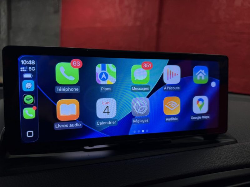 🟢 CarPlay Bmw serie 1 120 D Pack M 177 cv Garantie Ecran Gps Sièges Chauffants Bluetooth Waze Netfl