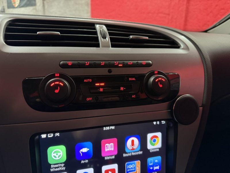 🟢 CarPlay Seat Leon 2.0 TDI Style 140 cv Garantie Ecran Régulateur Gps Bluetooth Waze Netflix 