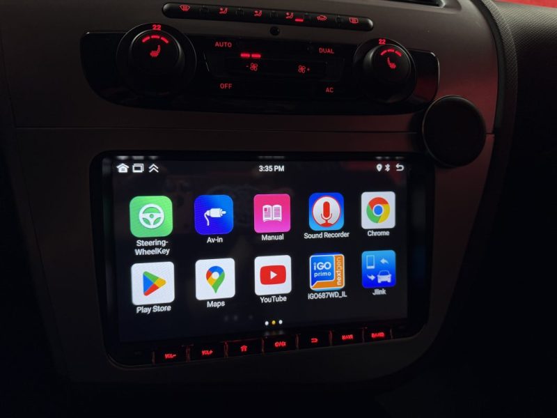🟢 CarPlay Seat Leon 2.0 TDI Style 140 cv Garantie Ecran Régulateur Gps Bluetooth Waze Netflix 