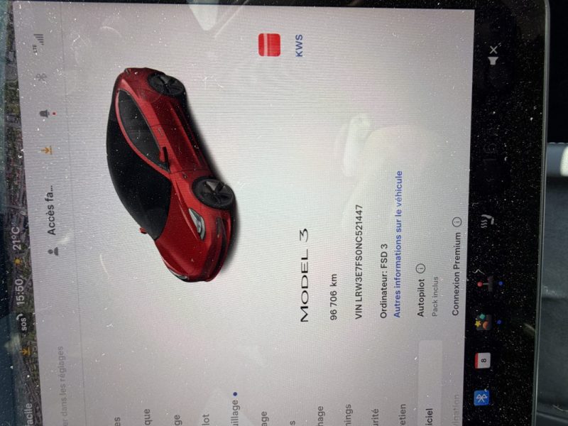 TESLA MODEL 3 STANDARD RWD PLUS MY22 2022