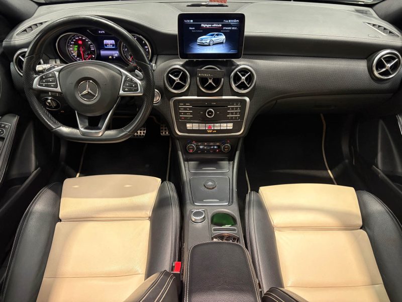 MAGNIFIQUE MERCEDES CLASSE A 200 AMG LINE 136 CH (TOIT OUVRANT,CAMÉRA DE RECUL, SIEGE ELECTRIQUE)