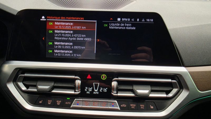 BMW SERIE 3 G21 TOURING 320D 190 M SPORT BVA8*VIRTUAL*DISPAY KEY*CUIR*LED* 2020