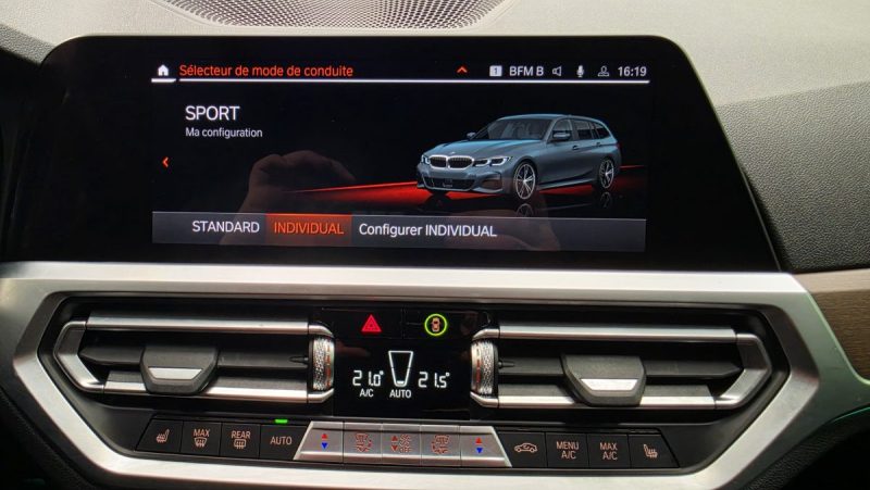 BMW SERIE 3 G21 TOURING 320D 190 M SPORT BVA8*VIRTUAL*DISPAY KEY*CUIR*LED* 2020