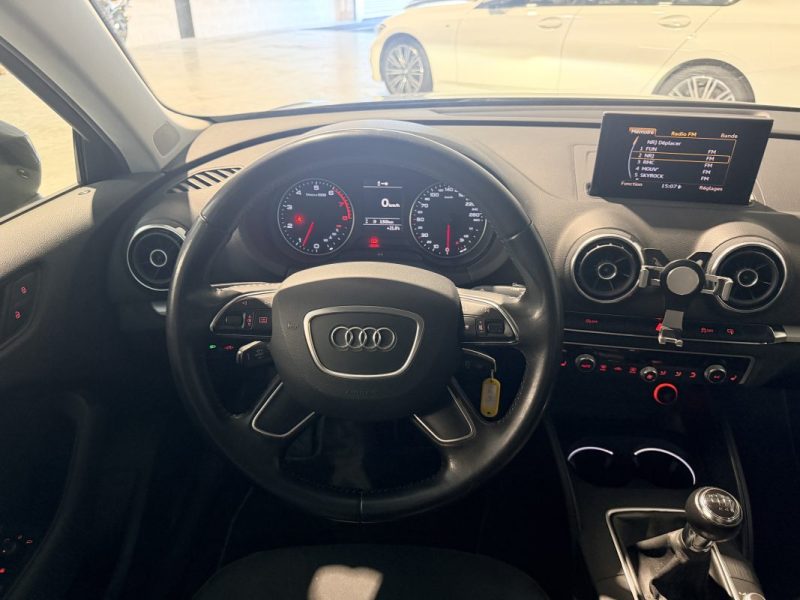 Audi A3 SPORTBACK - 1.4 TFSI - 122 cv - Boite manuelle - Radar de recul - Xenon - Sieges Chauffants