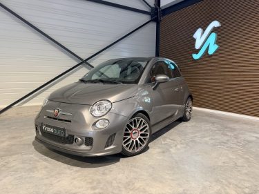 Fiat 500C Abarth - Cabriolet - 595 Turismo - 160 cv - Boite Automatique - Interieur Cuir Rouge - 110