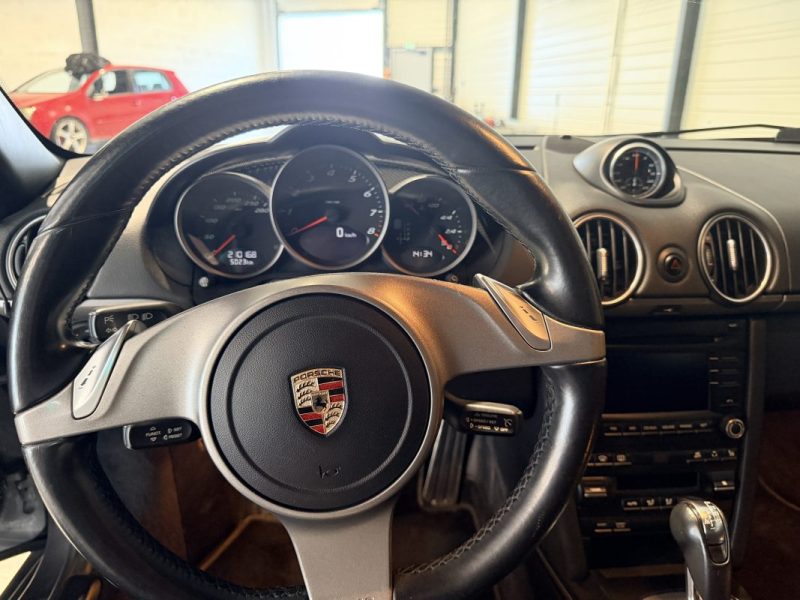 Porsche Cayman 987 - phase 2 - PDK - 2.9 - 265cv - Chrono - Sièges cuir - Sièges chauffant