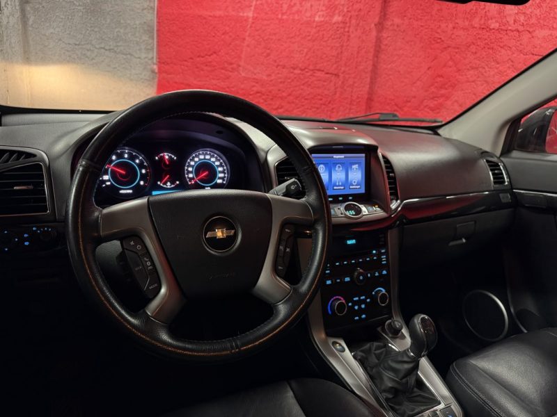 🟢 Chevrolet Captiva 2.2 LT+ 7 places 185 cv Gps Sièges Chauffants Régulateur Caméra