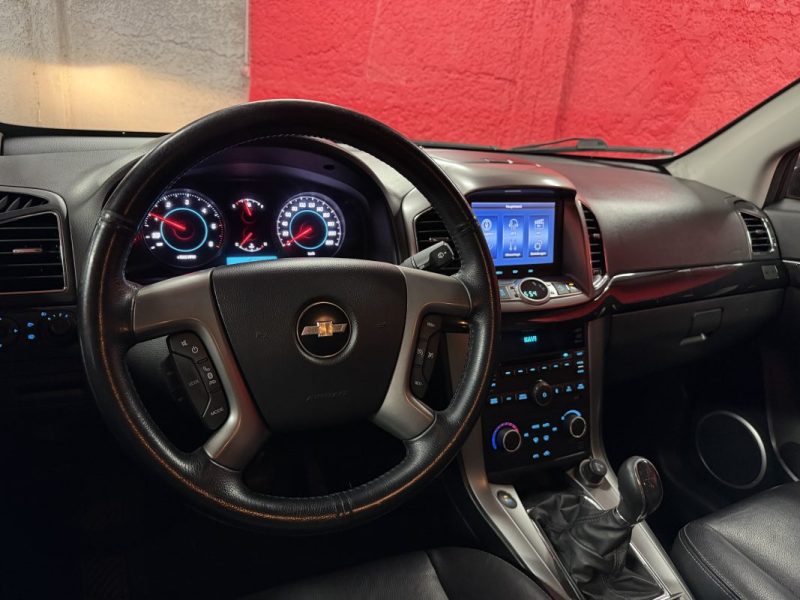 🟢 Chevrolet Captiva 2.2 LT+ 7 places 185 cv Gps Sièges Chauffants Régulateur Caméra